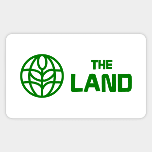 Living with the land Sticker